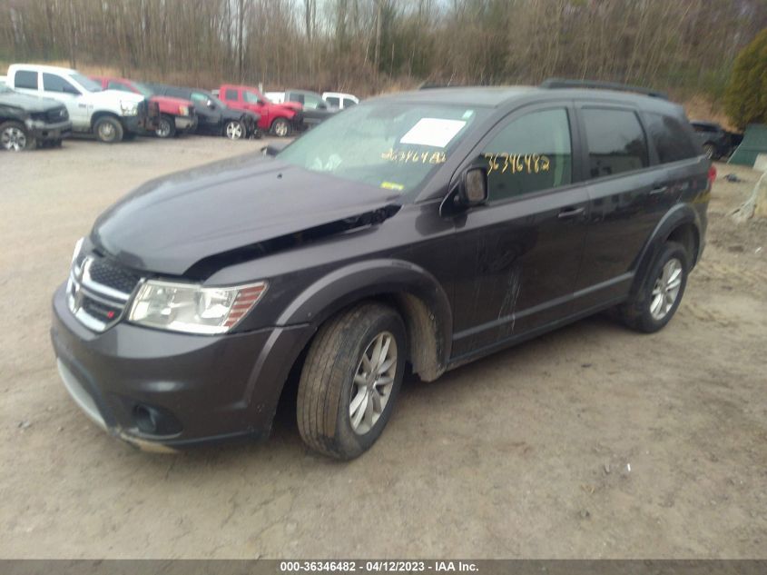 2016 DODGE JOURNEY SXT - 3C4PDDBGXGT179780