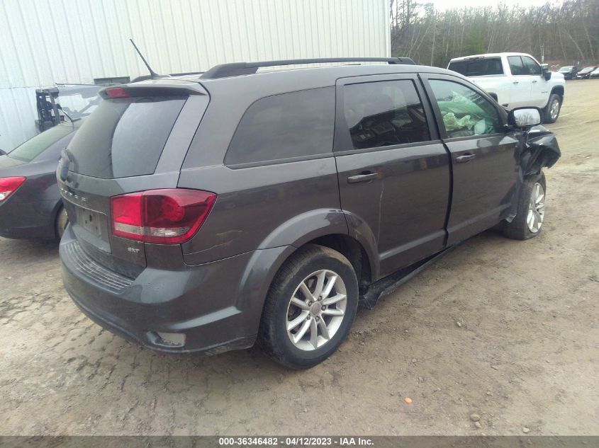 2016 DODGE JOURNEY SXT - 3C4PDDBGXGT179780