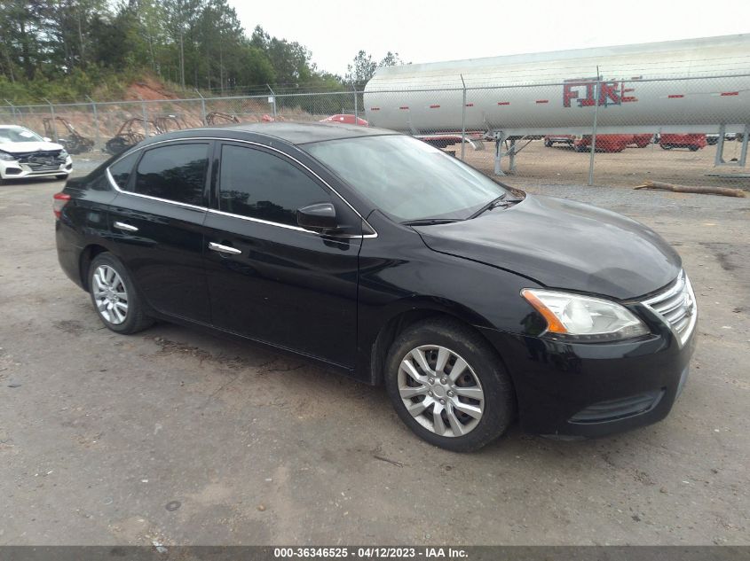 2014 NISSAN SENTRA S - 3N1AB7AP5EY262874