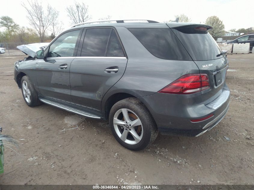 2019 MERCEDES-BENZ GLE GLE 400 - 4JGDA5GB0KB204982