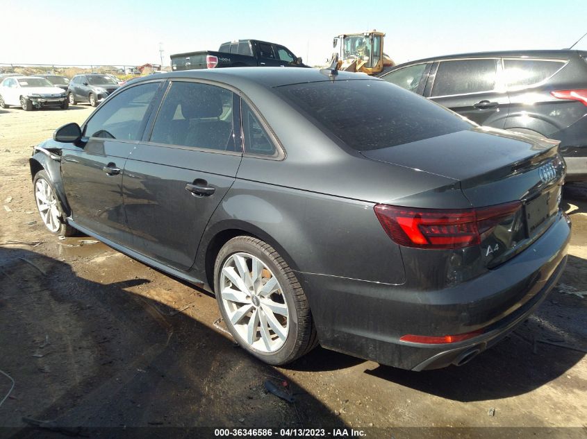 2018 AUDI A4 PREMIUM/TECH PREMIUM - WAUKMAF42JA095733