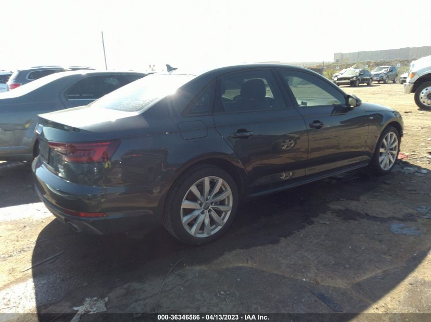 2018 AUDI A4 PREMIUM/TECH PREMIUM - WAUKMAF42JA095733