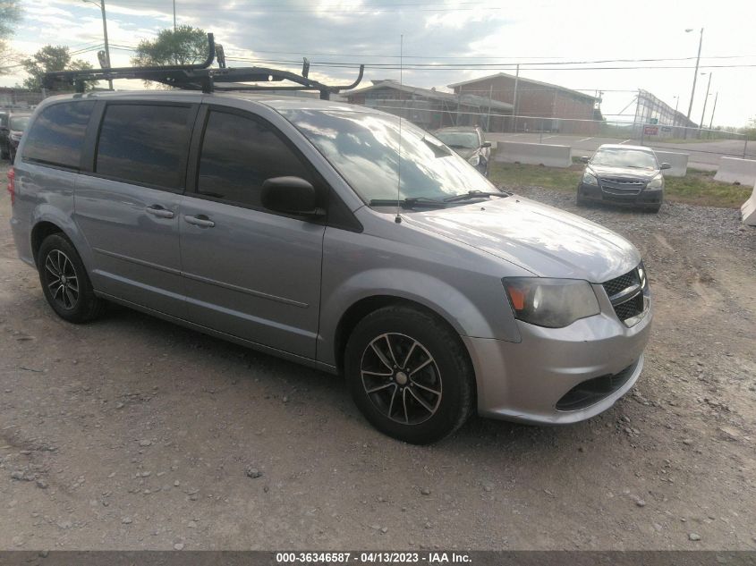 2014 DODGE GRAND CARAVAN SE - 2C4RDGBG7ER328236