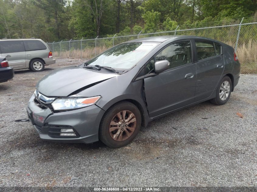 2013 HONDA INSIGHT EX - JHMZE2H77DS002133