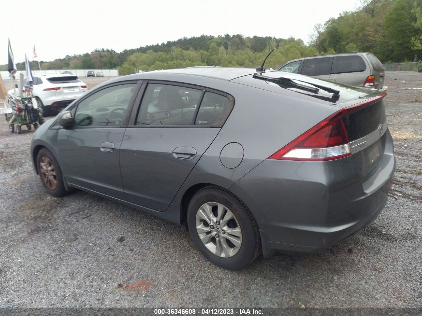 2013 HONDA INSIGHT EX - JHMZE2H77DS002133