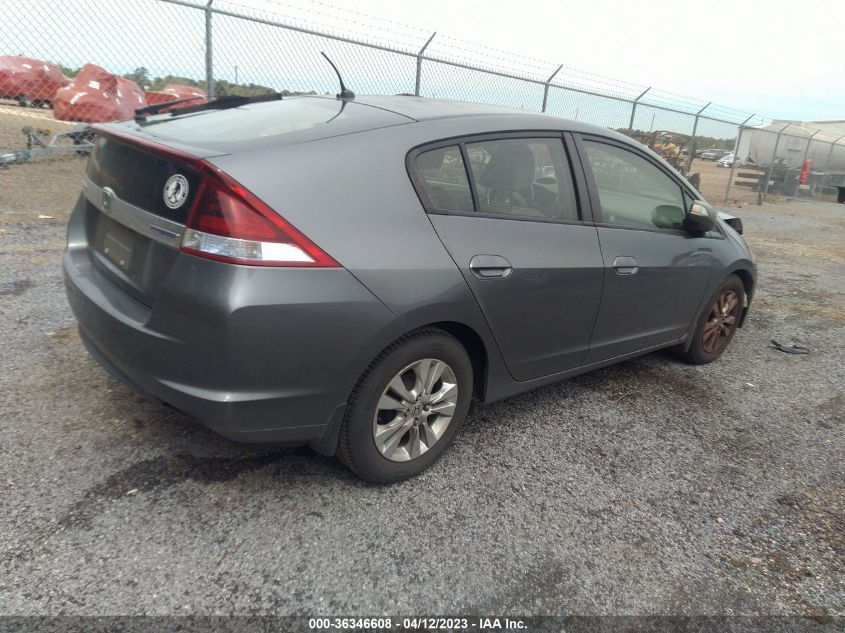 2013 HONDA INSIGHT EX - JHMZE2H77DS002133