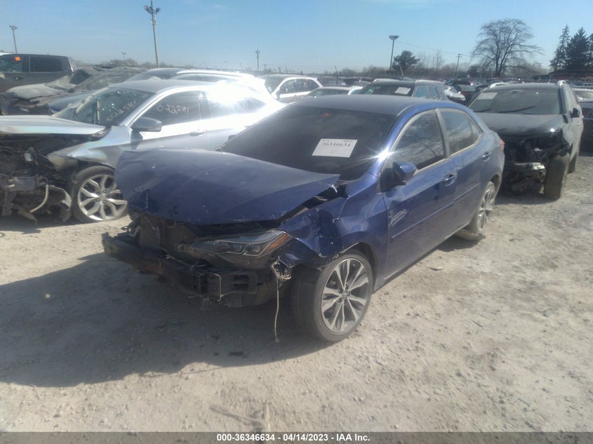 VIN 2T1BURHE5JC081733 2018 TOYOTA COROLLA L/LE/XLE/SE/XSE