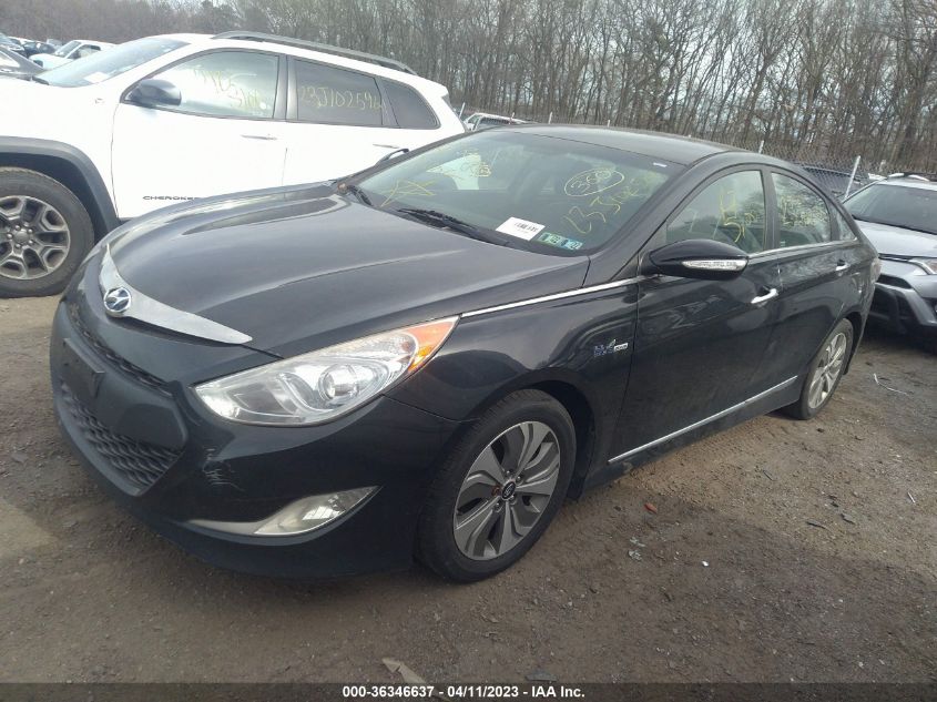 2013 HYUNDAI SONATA HYBRID LIMITED - KMHEC4A46DA092541