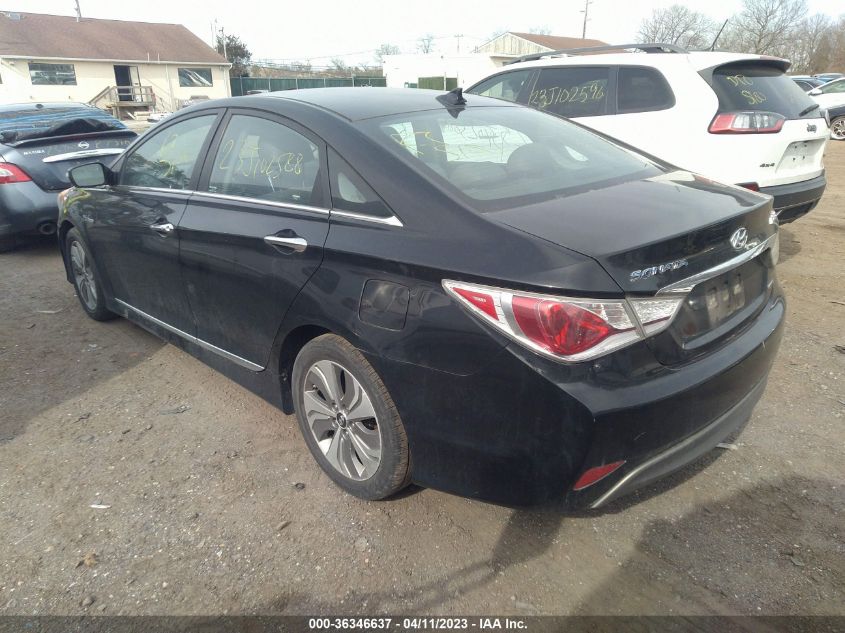 2013 HYUNDAI SONATA HYBRID LIMITED - KMHEC4A46DA092541