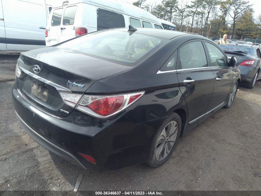 2013 HYUNDAI SONATA HYBRID LIMITED - KMHEC4A46DA092541