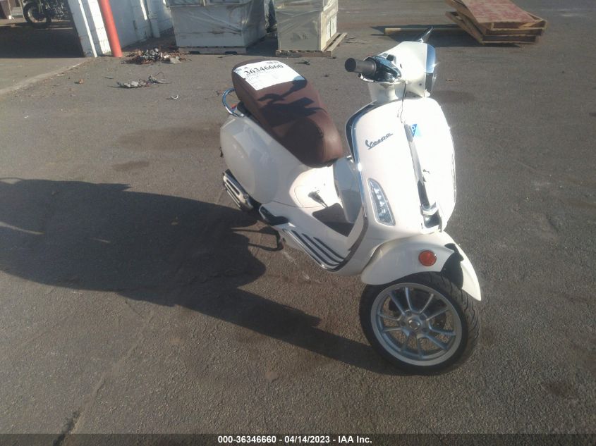 2021 VESPA PRIMAVERA FOR CITY 5 - ZAPCAV6B9M5100167