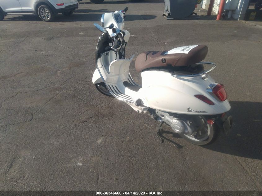 2021 VESPA PRIMAVERA FOR CITY 5 ZAPCAV6B9M5100167