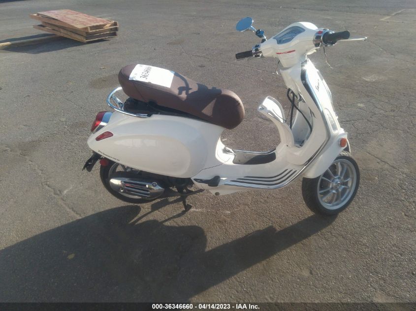2021 VESPA PRIMAVERA FOR CITY 5 ZAPCAV6B9M5100167
