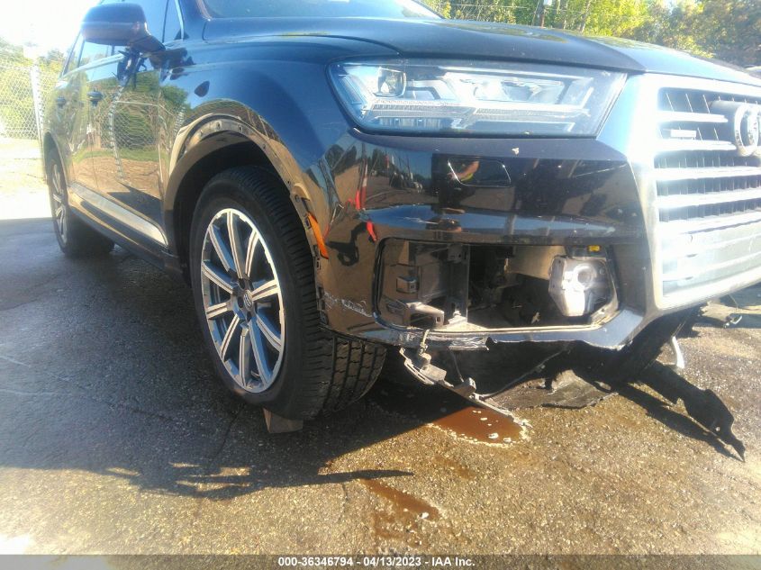 2017 AUDI Q7 PREMIUM PLUS - WA1LAAF77HD013881