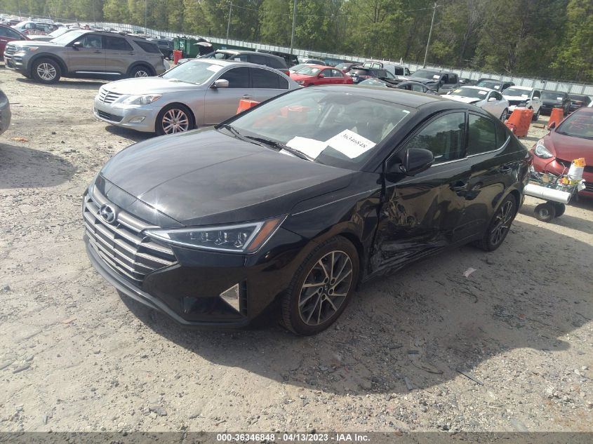 2020 HYUNDAI ELANTRA LIMITED - 5NPD84LF2LH499487