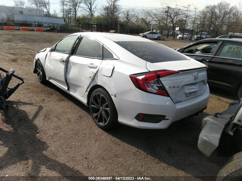 VIN 2HGFC2F84KH604080 2019 HONDA CIVIC SEDAN SPORT