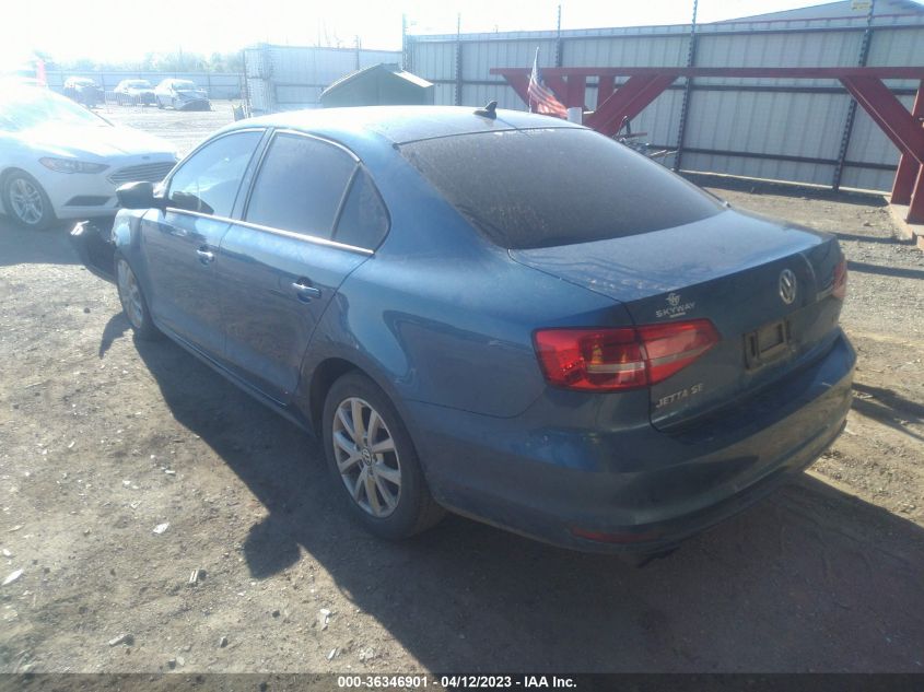 2015 VOLKSWAGEN JETTA SEDAN 1.8T SE - 3VWD17AJ5FM353769