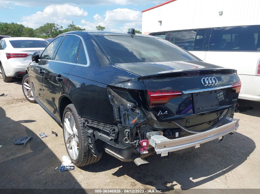 2021 AUDI A4 SEDAN S LINE PREMIUM - WAUDAAF49MA060726