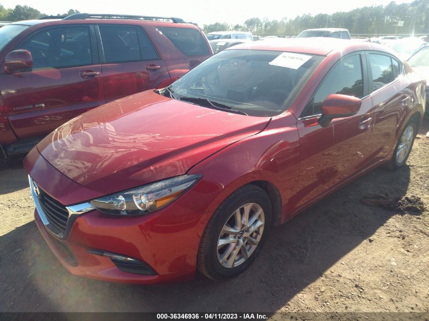 2017 MAZDA MAZDA3 4-DOOR SPORT - 3MZBN1U73HM151315
