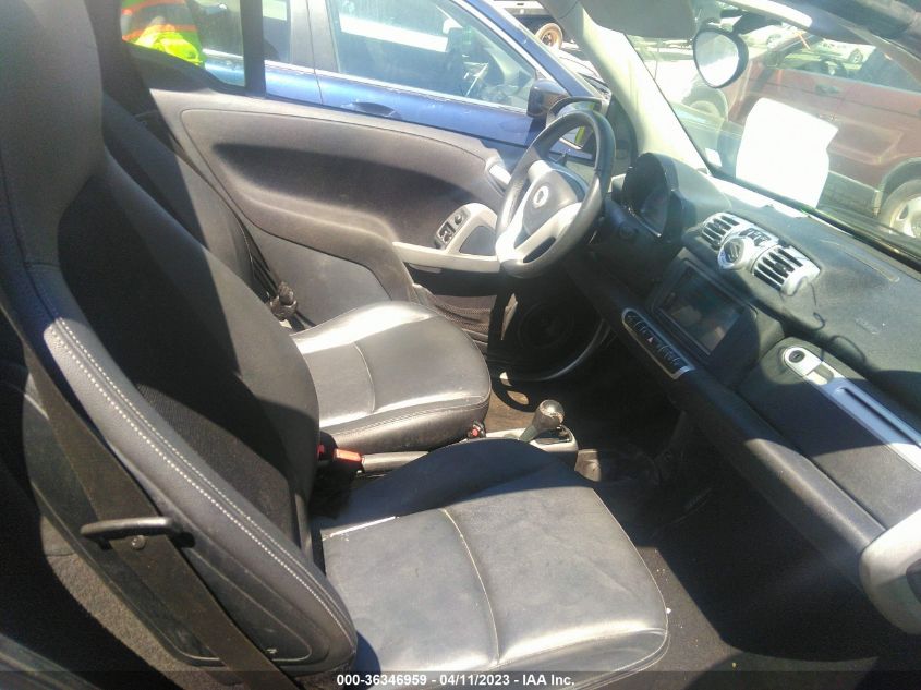 2013 SMART FORTWO PASSION - WMEEK3BA7DK612683
