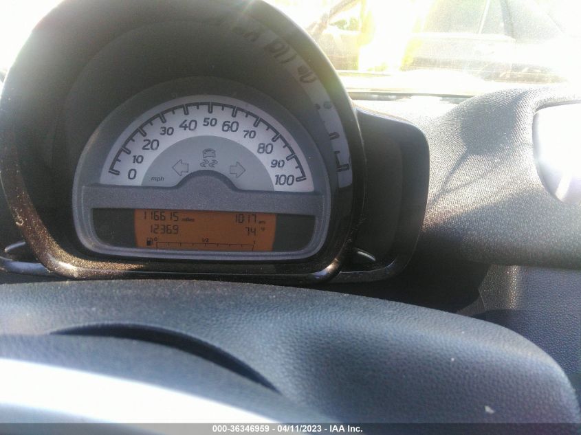 2013 SMART FORTWO PASSION - WMEEK3BA7DK612683