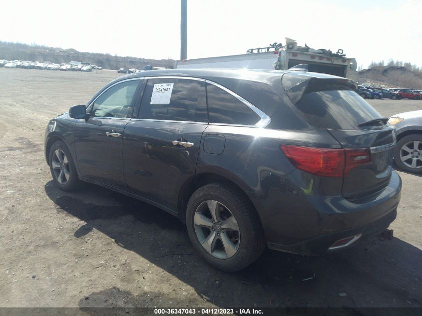 2015 ACURA MDX - 5FRYD4H21FB026233