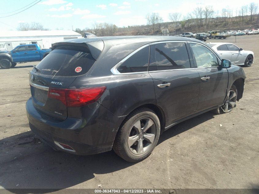2015 ACURA MDX - 5FRYD4H21FB026233