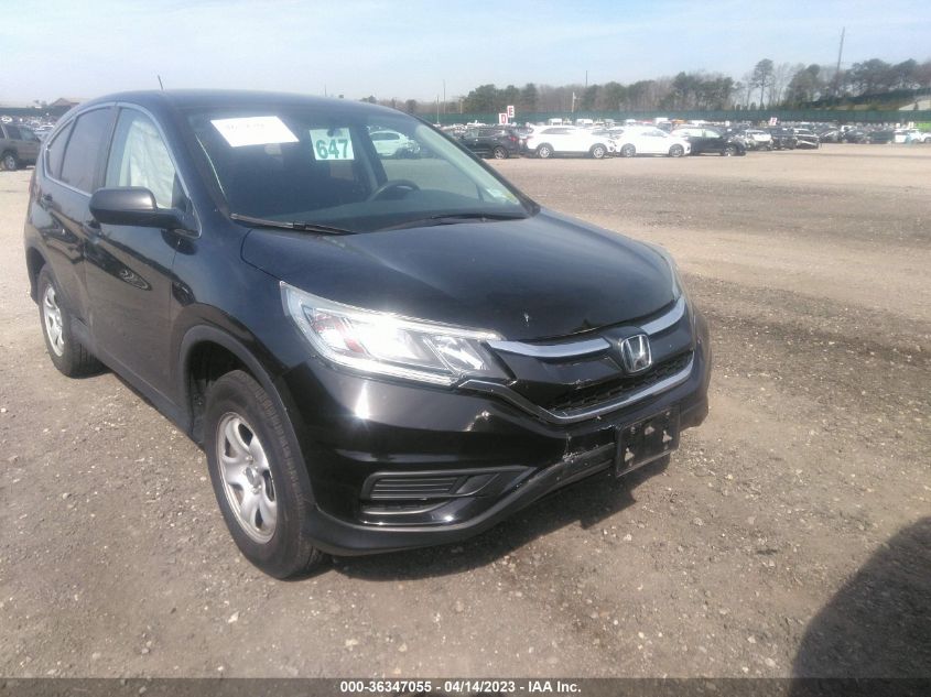 2016 HONDA CR-V LX - 2HKRM4H37GH624781