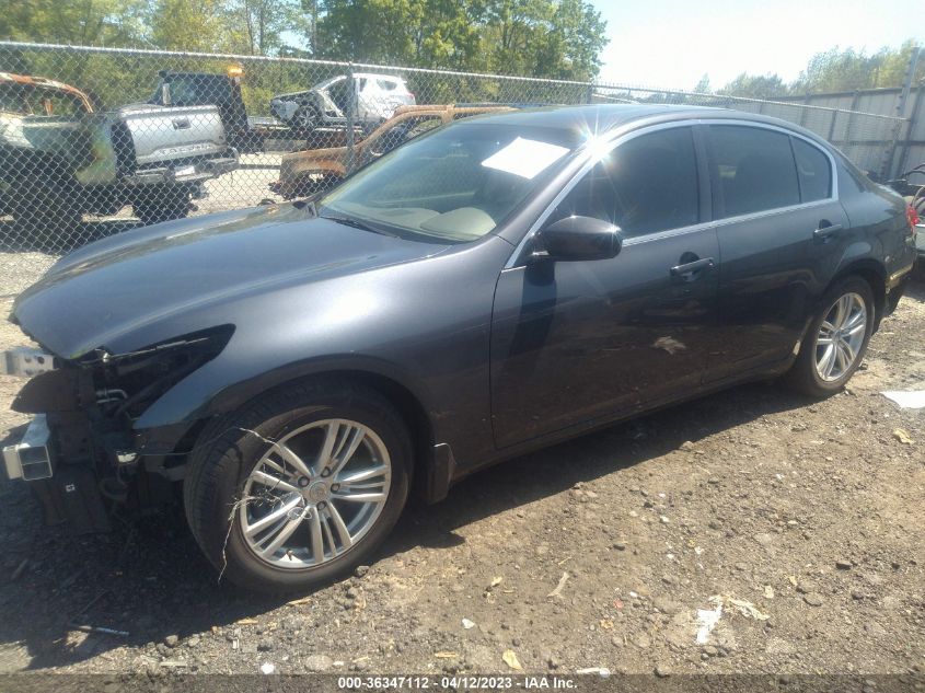 2013 INFINITI G37 SEDAN JOURNEY - JN1CV6AP3DM717782
