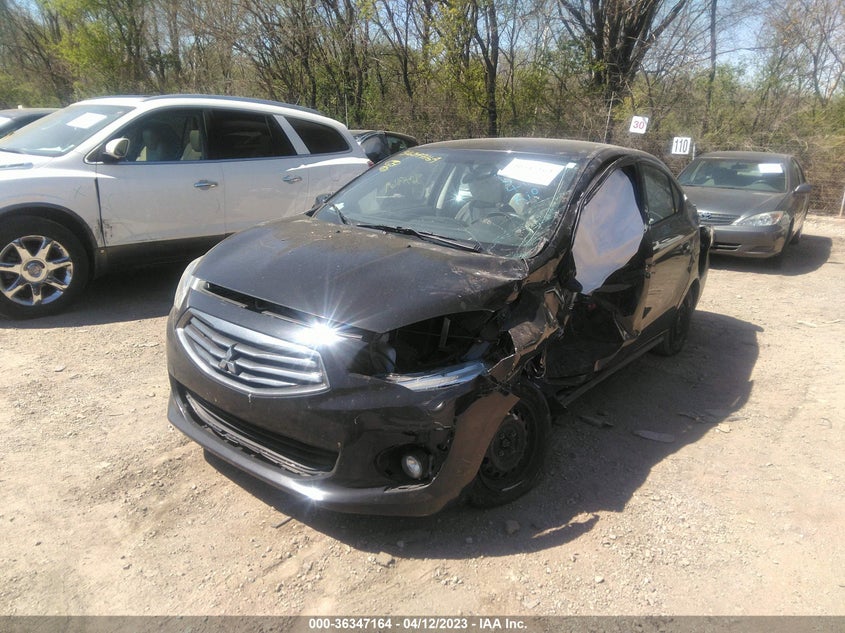 VIN ML32F3FJ0KHF14630 2019 MITSUBISHI MIRAGE G4 ES/RF