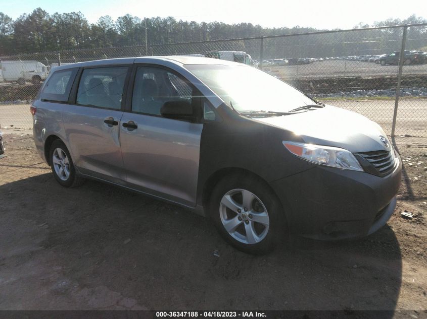 2015 TOYOTA SIENNA L - 5TDZK3DC1FS582087