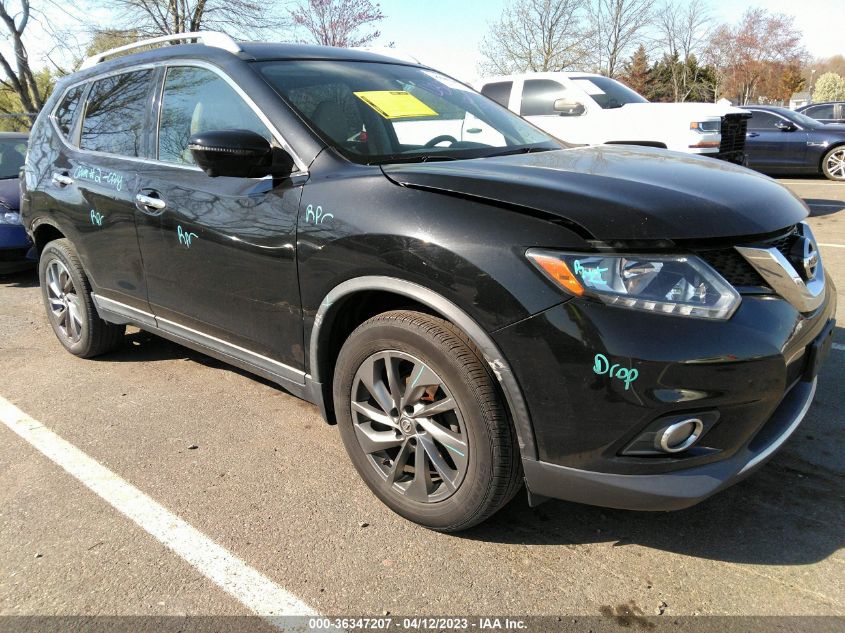 2016 NISSAN ROGUE SL - KNMAT2MV0GP716931