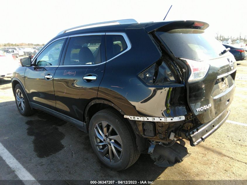 2016 NISSAN ROGUE SL - KNMAT2MV0GP716931