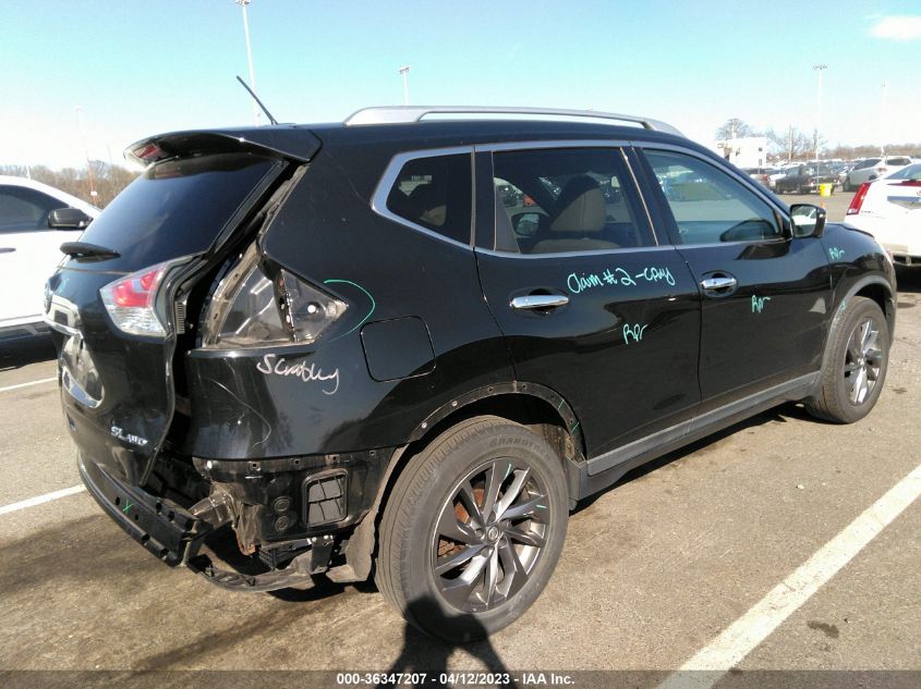 2016 NISSAN ROGUE SL - KNMAT2MV0GP716931