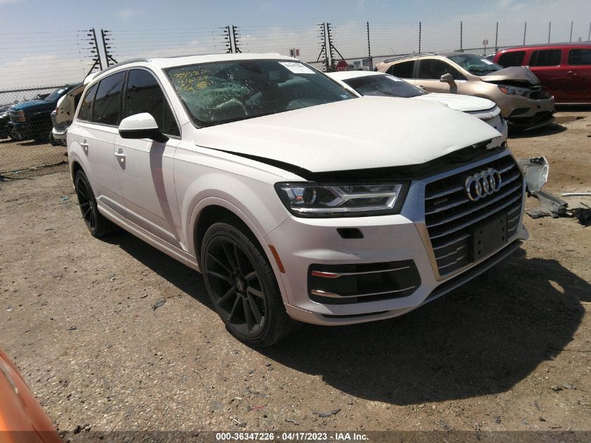 2019 AUDI Q7 PREMIUM/SE PREMIUM - WA1AHAF72KD029125