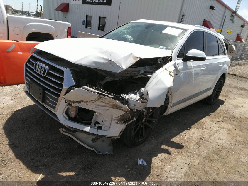 2019 AUDI Q7 PREMIUM/SE PREMIUM - WA1AHAF72KD029125