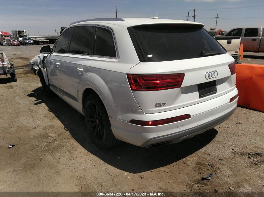 2019 AUDI Q7 PREMIUM/SE PREMIUM - WA1AHAF72KD029125