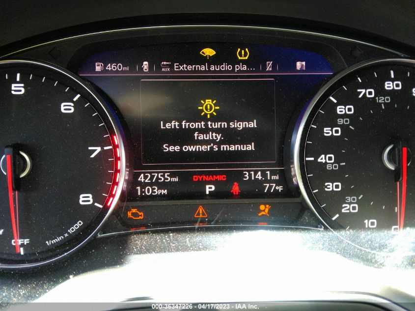 2019 AUDI Q7 PREMIUM/SE PREMIUM - WA1AHAF72KD029125