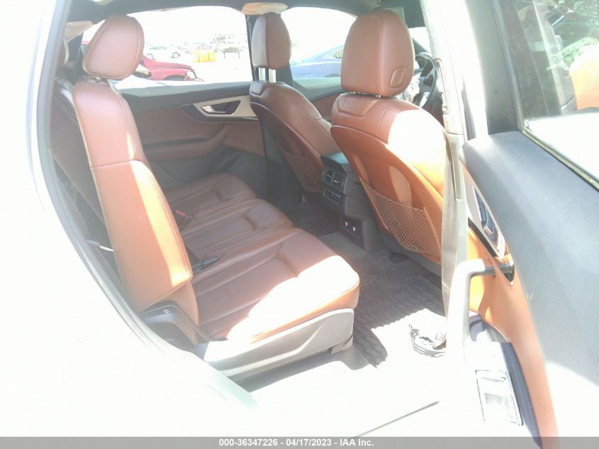 2019 AUDI Q7 PREMIUM/SE PREMIUM - WA1AHAF72KD029125