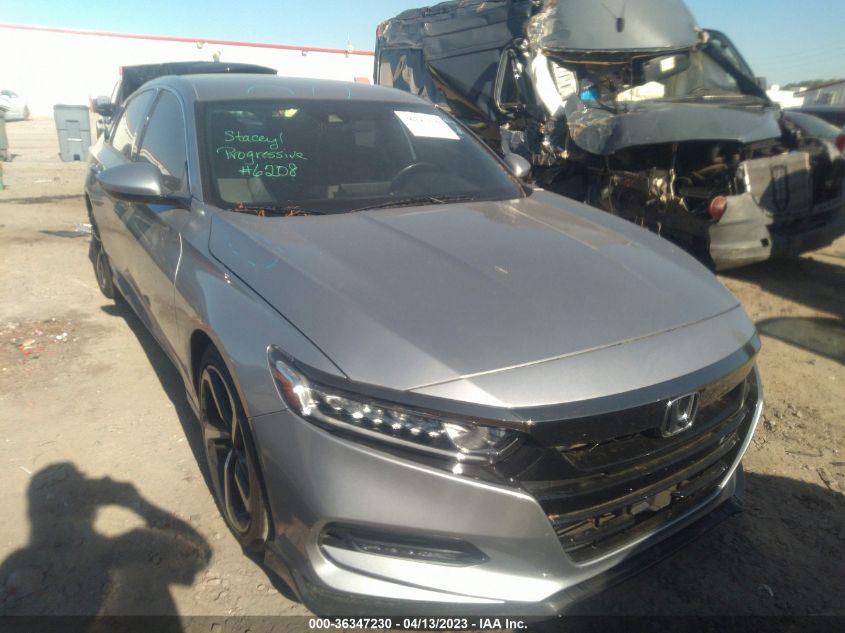 2020 HONDA ACCORD SEDAN SPORT - 1HGCV1F38LA038856