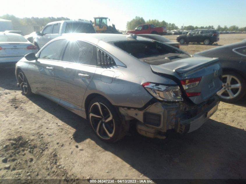 2020 HONDA ACCORD SEDAN SPORT - 1HGCV1F38LA038856
