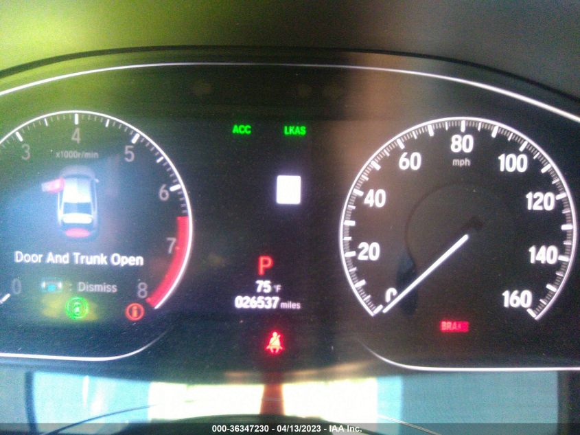 2020 HONDA ACCORD SEDAN SPORT - 1HGCV1F38LA038856