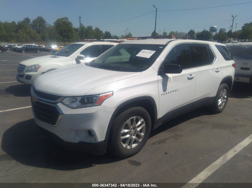 2020 CHEVROLET TRAVERSE LS - 1GNERFKW6LJ289472