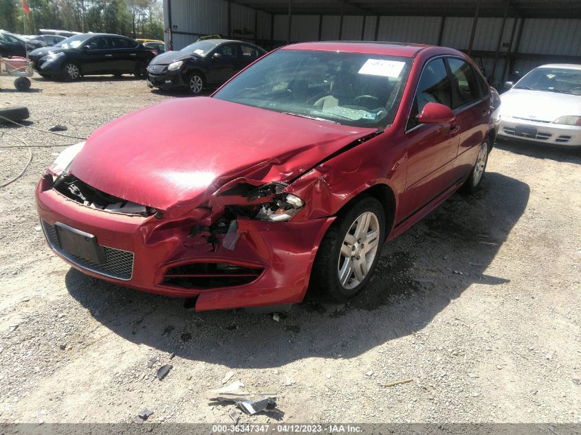 2013 CHEVROLET IMPALA LT - 2G1WG5E30D1258818