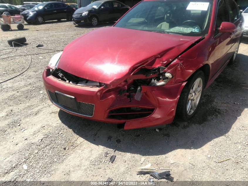 2013 CHEVROLET IMPALA LT - 2G1WG5E30D1258818