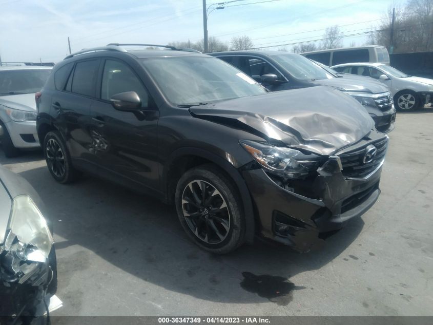 2016 MAZDA CX-5 GRAND TOURING - JM3KE4DY6G0843980