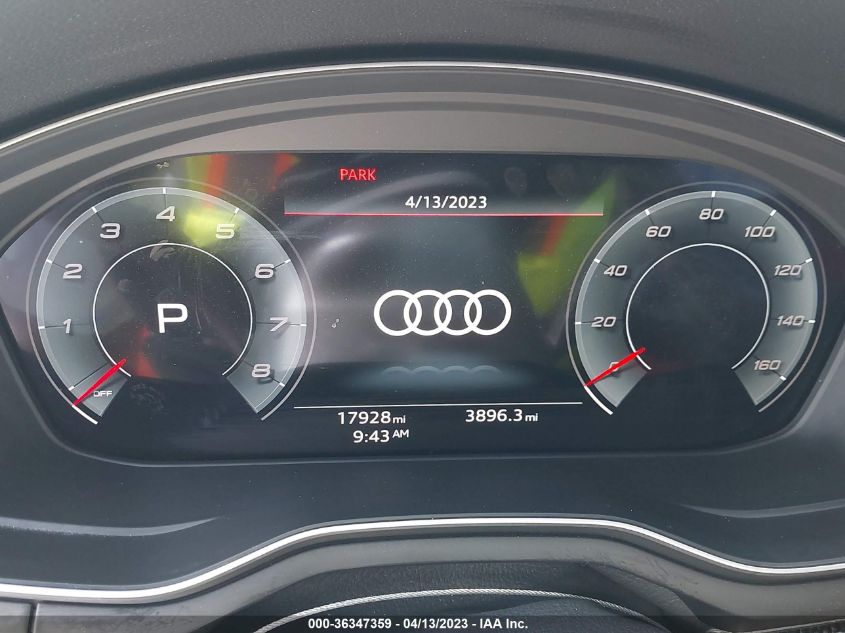 2022 AUDI S4 PRESTIGE - WAUC4AF47NA031309