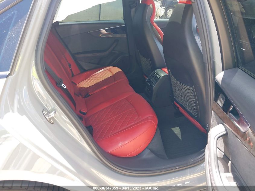 2022 AUDI S4 PRESTIGE - WAUC4AF47NA031309