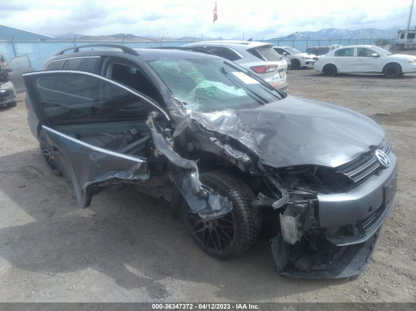 2013 VOLKSWAGEN JETTA SPORTWAGEN TDI W/SUNROOF - 3VWML7AJ1DM694724