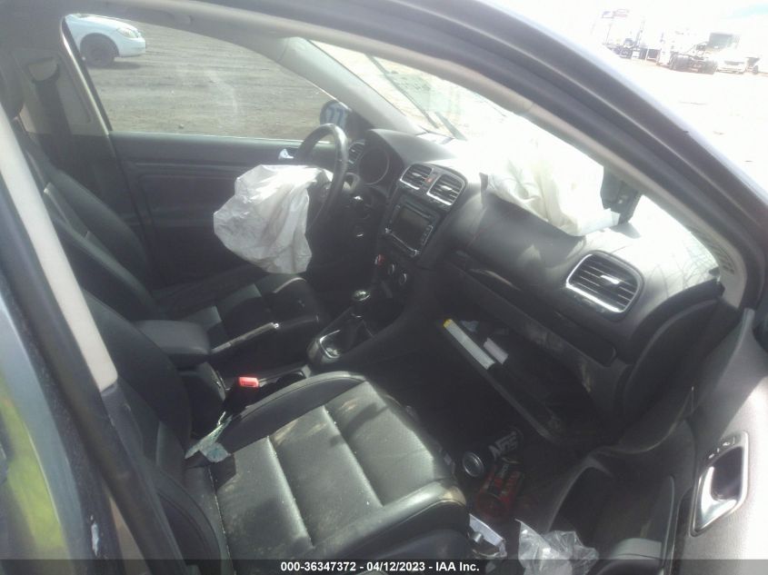 2013 VOLKSWAGEN JETTA SPORTWAGEN TDI W/SUNROOF - 3VWML7AJ1DM694724